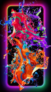 Colour Splash iPhone Wallpaper HD