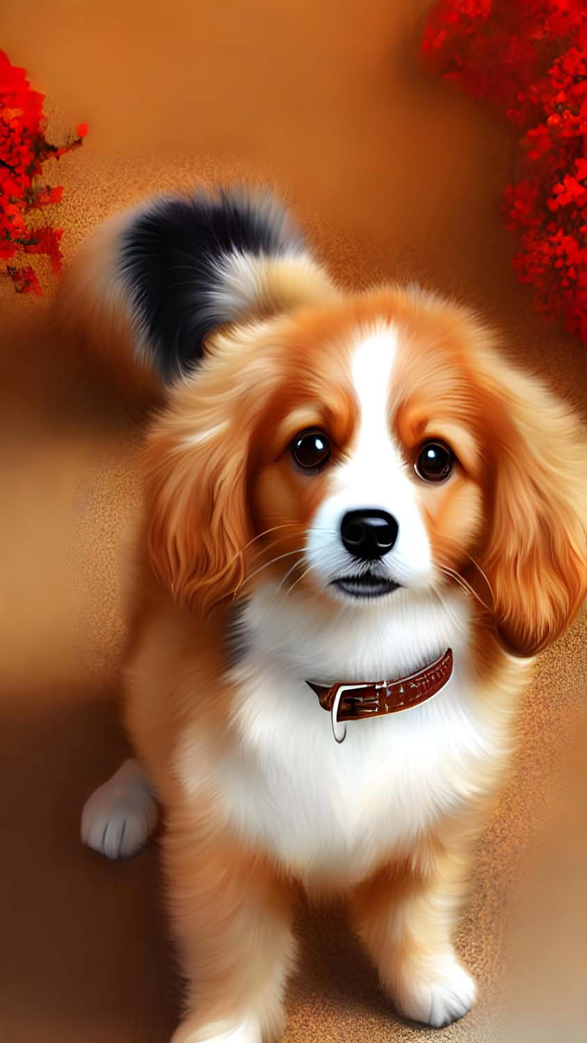 Cute Puppy iPhone Wallpaper HD
