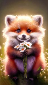 Cute Raccoon iPhone Wallpaper HD