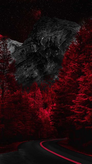 Dark Nature iPhone Wallpaper HD