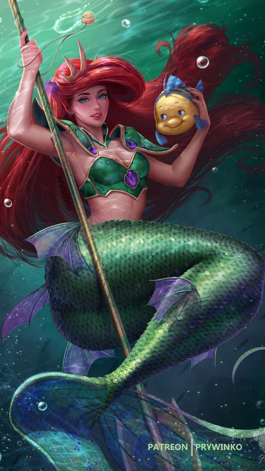 Disney Mermaid iPhone Wallpaper HD