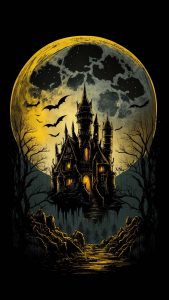 Dracula Castle iPhone Wallpaper HD