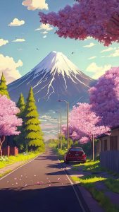 Fuji Vibes iPhone Wallpaper HD