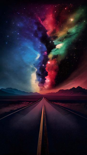 Galaxy Road iPhone Wallpaper HD