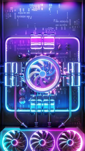 Gaming CPU iPhone Wallpaper HD