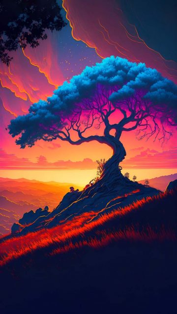 Giant Tree iPhone Wallpaper HD