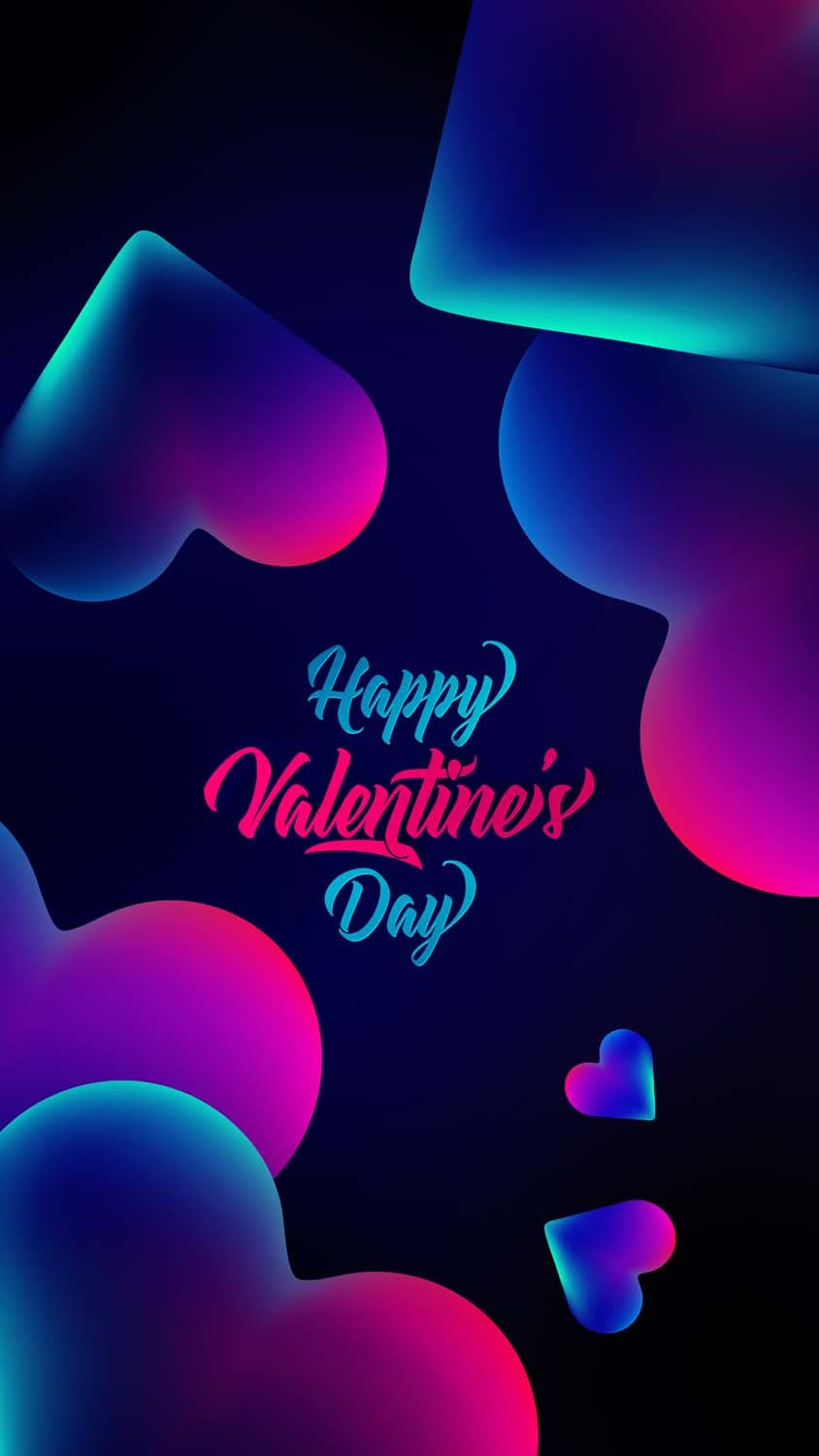 Happy Valentine Day iPhone Wallpaper HD