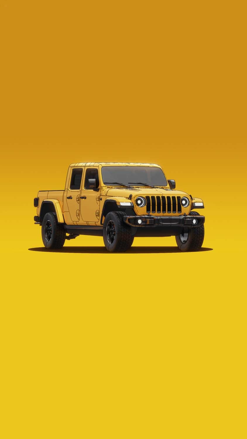 Jeep Gladiator iPhone Wallpaper HD