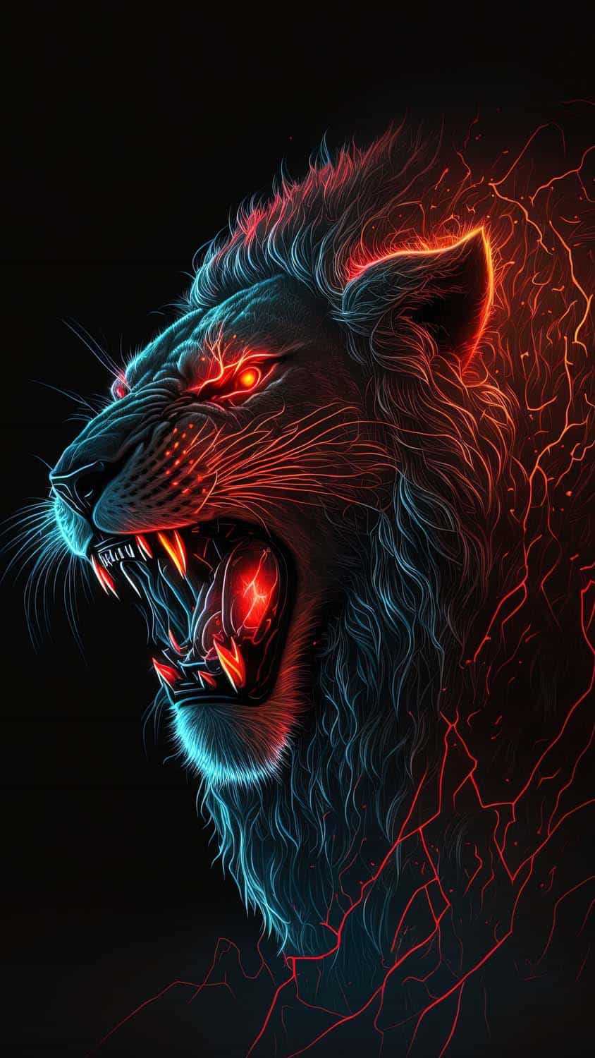 lion king roar wallpaper