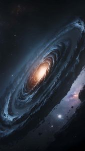 Milky Way AI Art iPhone Wallpaper HD