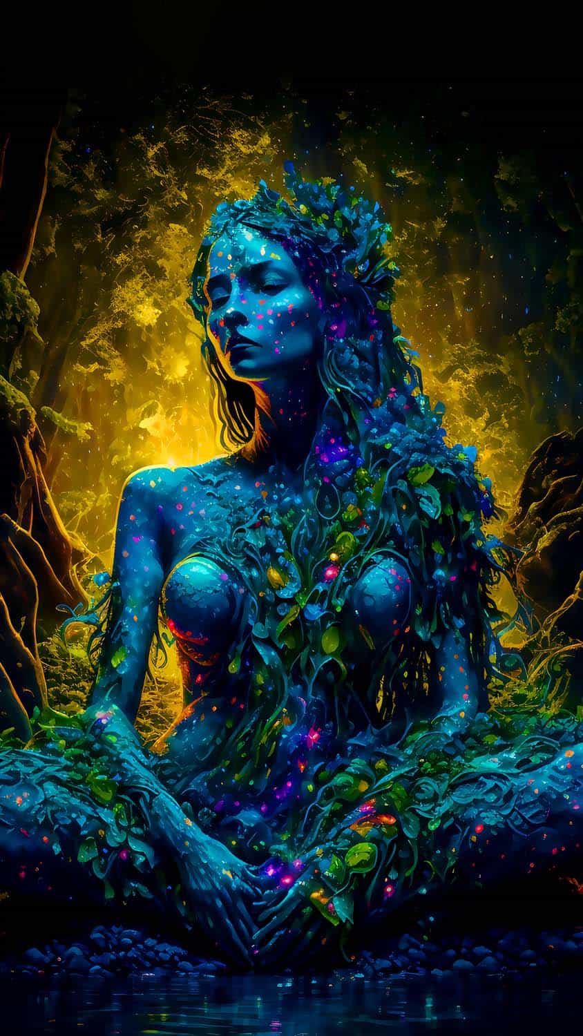 mother earth goddess wallpaper