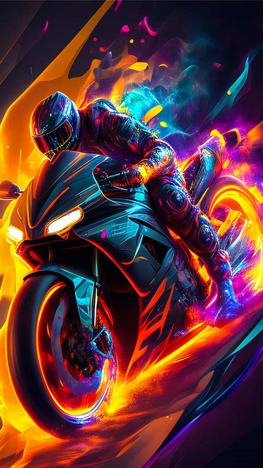 MotoGP Rider iPhone Wallpaper HD