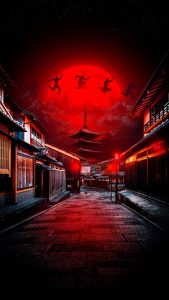 Ninja Night iPhone Wallpaper HD