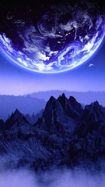 Second Earth iPhone Wallpaper HD