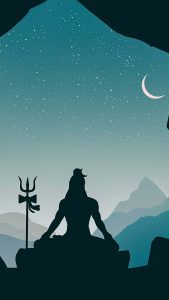 Shiva Cave iPhone Wallpaper HD