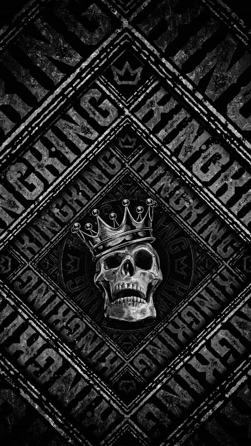 Skull King iPhone Wallpaper HD