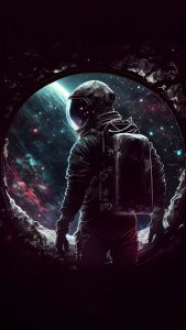 Space Hole iPhone Wallpaper HD