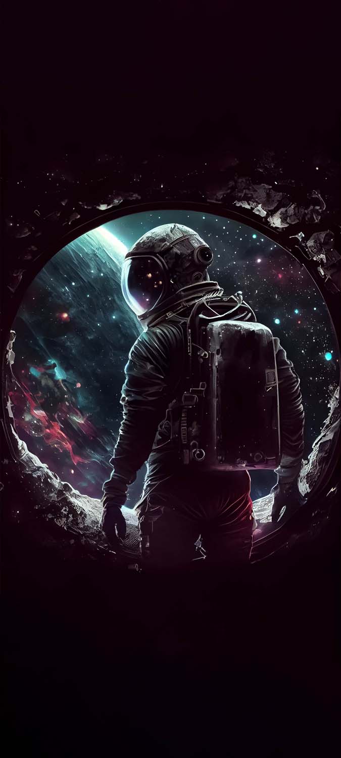 Space Hole iPhone Wallpaper HD