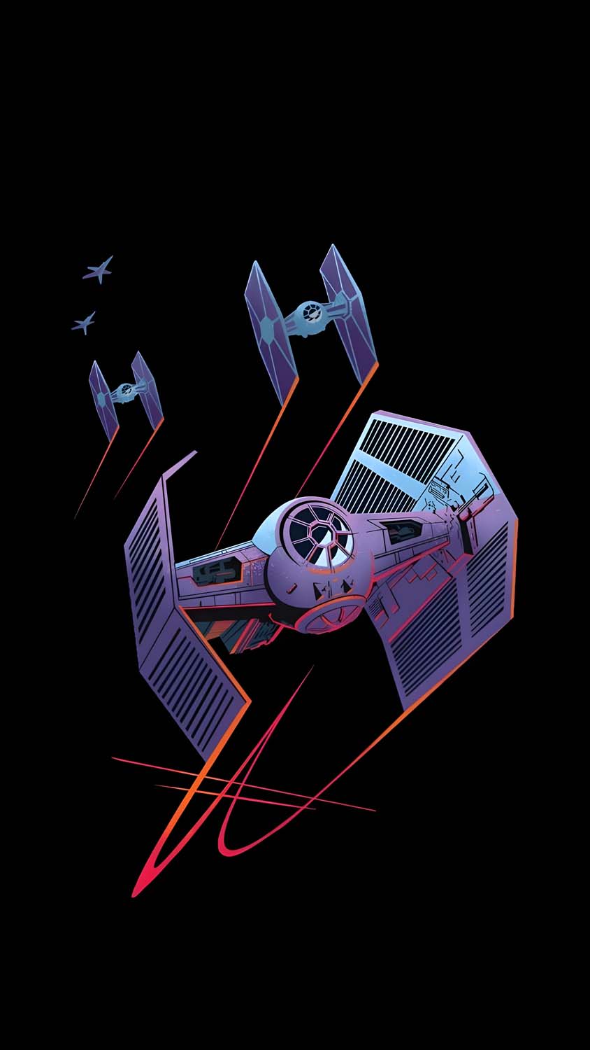 Star Wars TIE Fighter iPhone Wallpaper HD