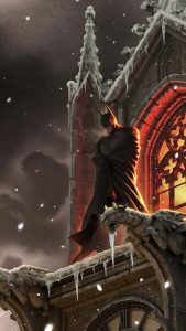 The Batman Knight on Top iPhone Wallpaper HD