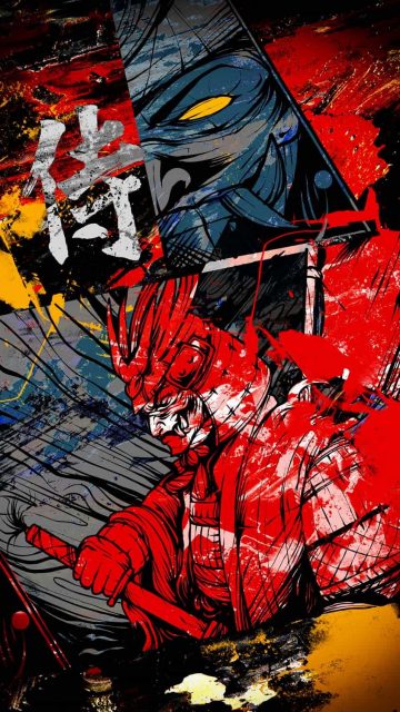 The Samurai Art iPhone Wallpaper HD