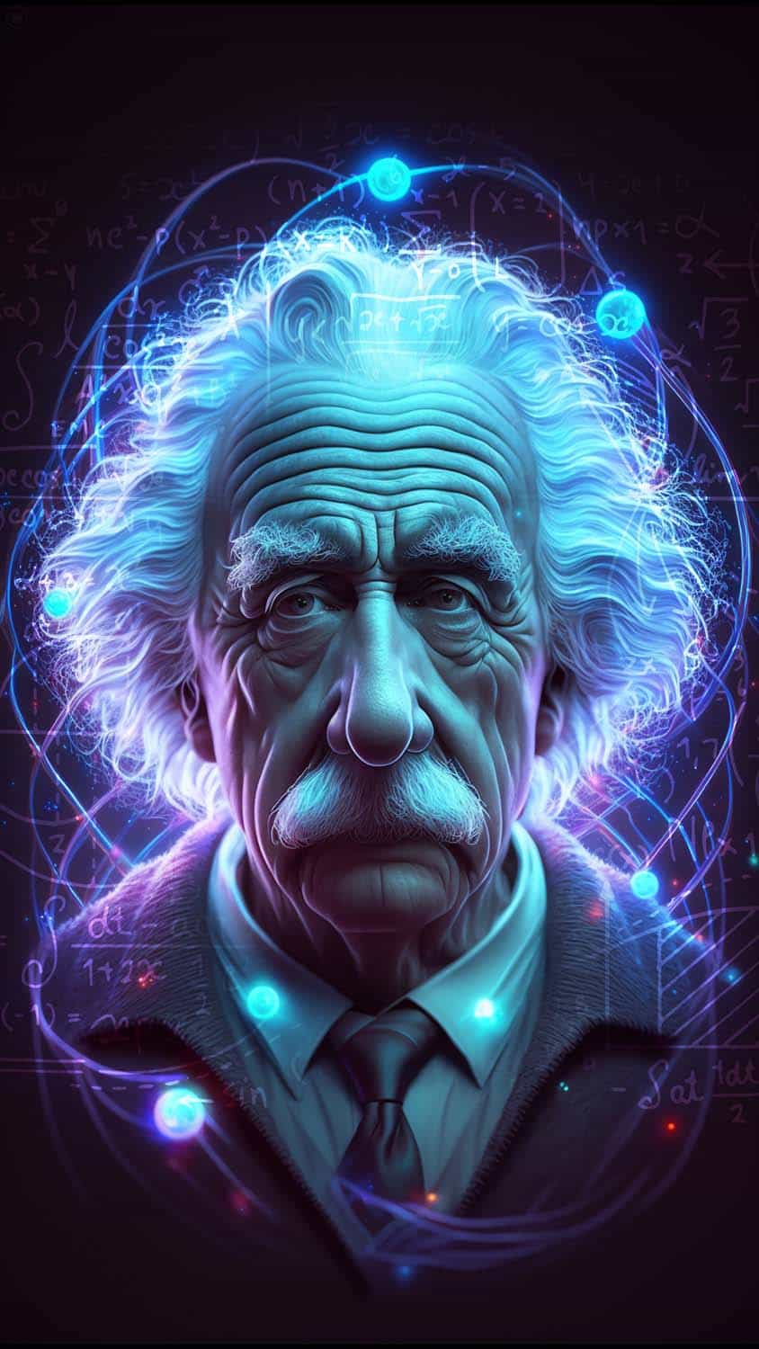 Albert Einstein iPhone Wallpaper HD