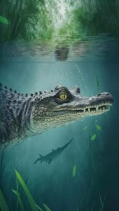 Alligator iPhone Wallpaper HD