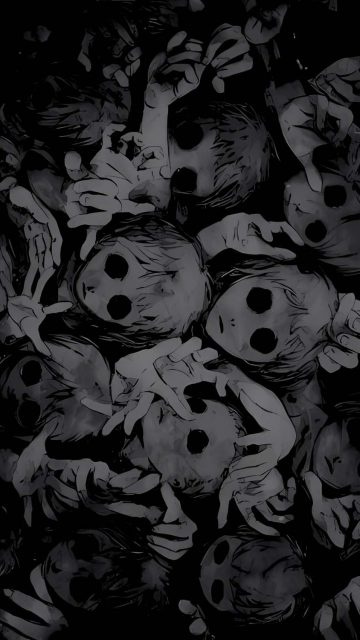 Amoled Horror iPhone Wallpaper HD