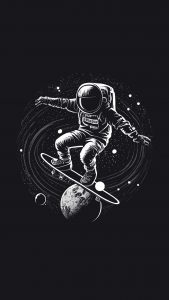 Astro Grind iPhone Wallpaper HD