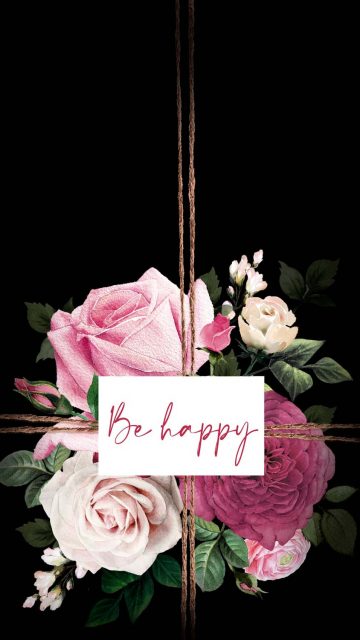 Be Happy iPhone Wallpaper HD