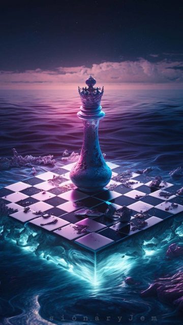 Chess King iPhone Wallpaper HD