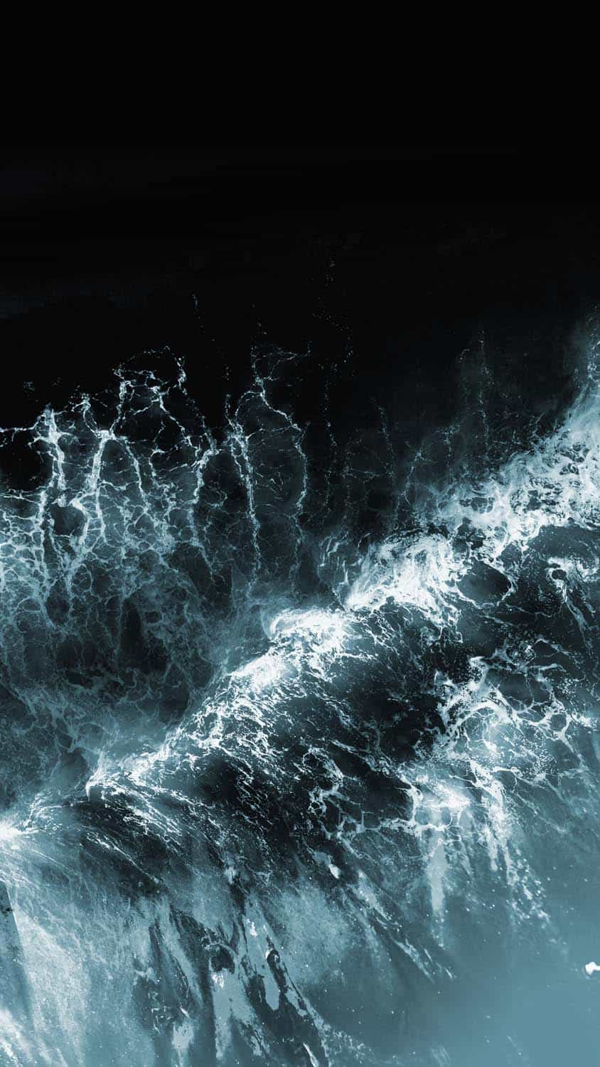 Dark Blue Ocean iPhone Wallpaper HD