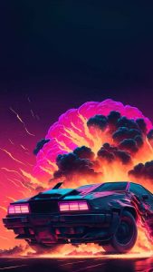 DeLorean iPhone Wallpaper HD