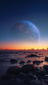 Death Star Planet iPhone Wallpaper HD