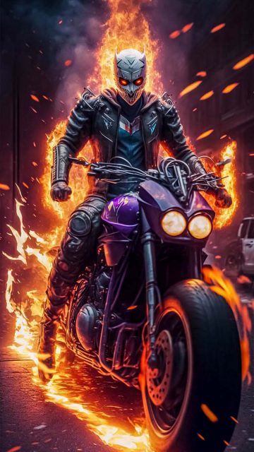 Ghost Rider New iPhone Wallpaper HD