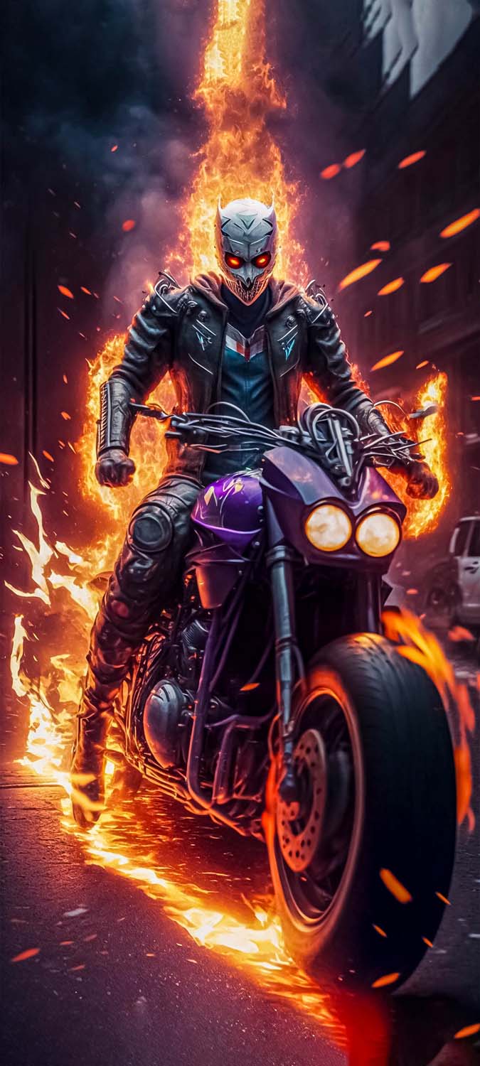 Ghost Rider New iPhone Wallpaper HD