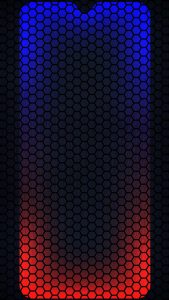 Gradient Hexagonal Wallpaper