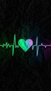 Heartbeat iPhone Wallpaper HD