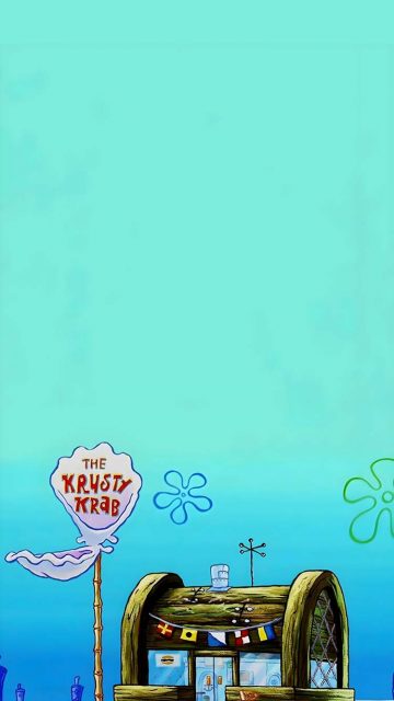 Krusty Krab Spongebob iPhone Wallpaper HD