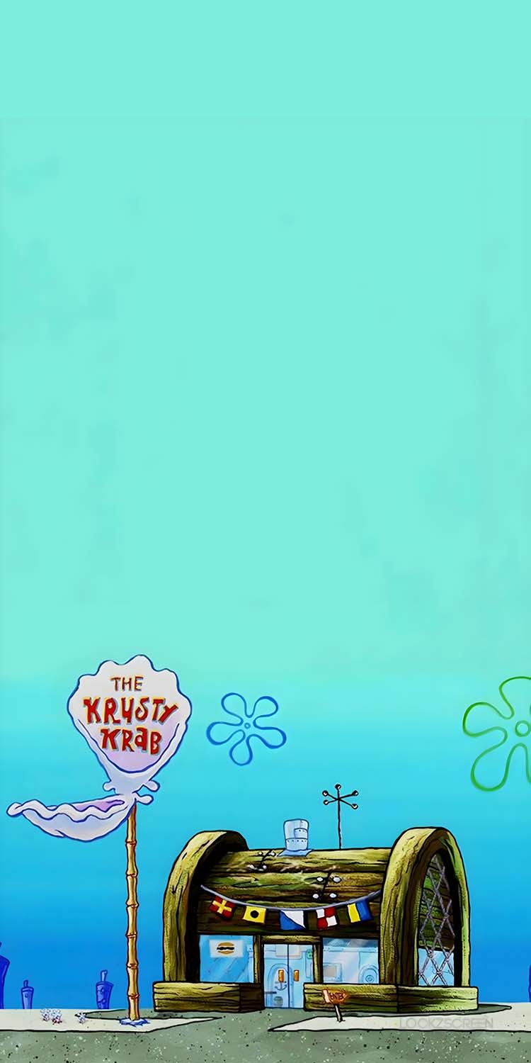 Krusty Krab Spongebob iPhone Wallpaper HD