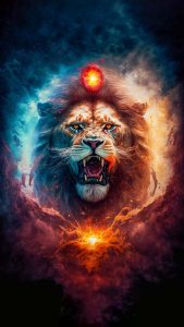 Lion Anger iPhone Wallpaper HD