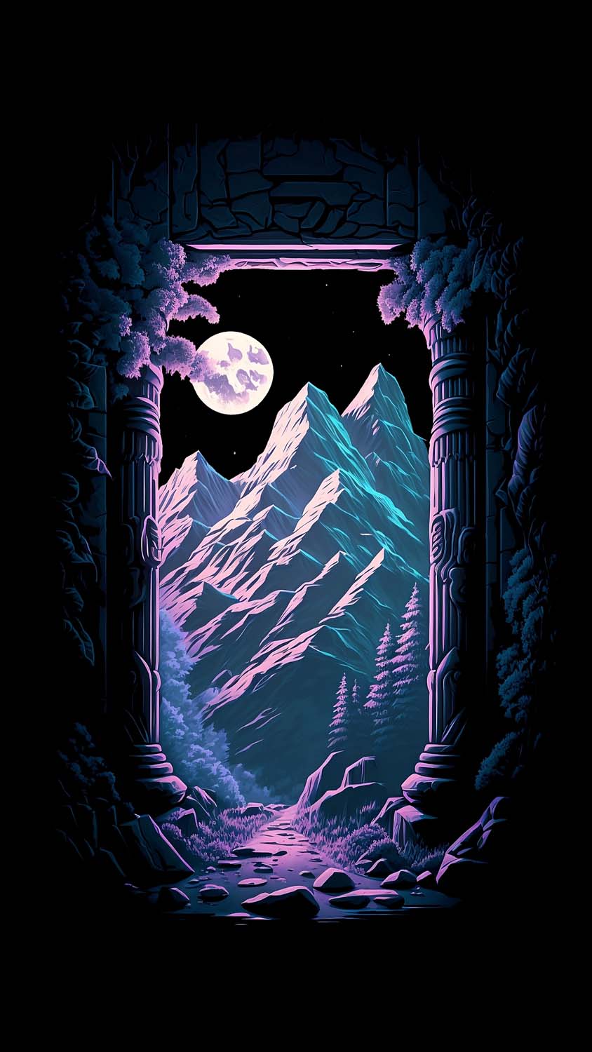 Lost Temple iPhone Wallpaper HD
