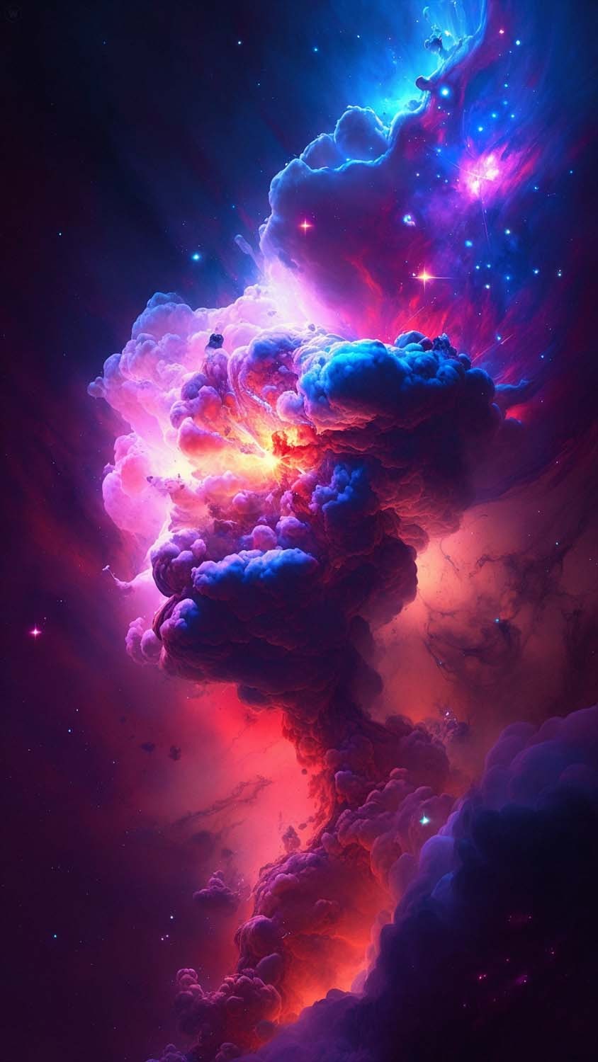 Nebula Clouds iPhone Wallpaper HD
