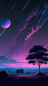 Never Ending Road iPhone Wallpaper HD