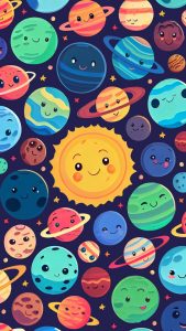 Planet Pals iPhone Wallpaper HD