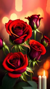 Red Roses iPhone Wallpaper HD