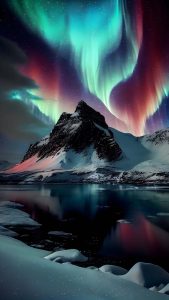 Stunning Aurora iPhone Wallpaper HD