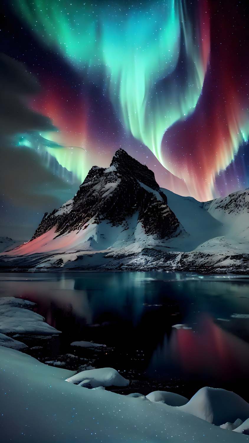 Stunning Aurora iPhone Wallpaper HD