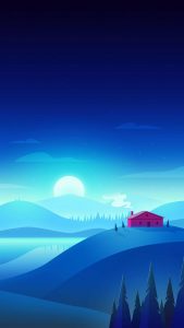 Sunrise Minimal iPhone Wallpaper HD