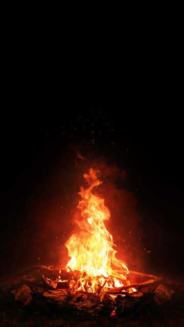 The Campfire iPhone Wallpaper HD